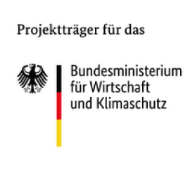 Logo Projektträger für das Bundesministerium für Wirtschaft und Klimaschutz