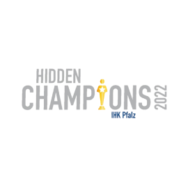 Logo des Hidden-Champions-Preises der IHK Pfalz aus dem Jahr 2022