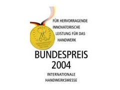 Logo des Bundespreis 2004 der Internationalen Handwerksmesse