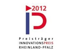 Logo Preisträger Innovationspreis Rheinland Pfalz 2012