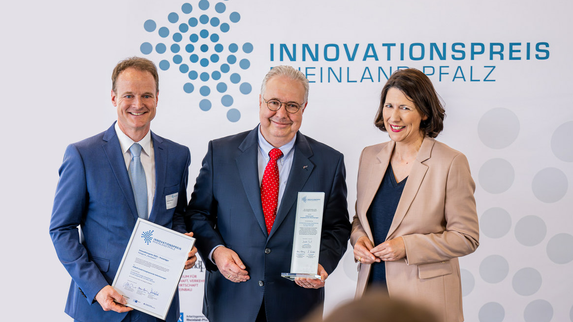 KÜBLER erhält den Innovationspreis Rheinland-Pfalz 2023