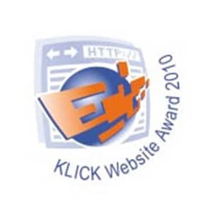 Logo eines Webseiten-Award von 2010.