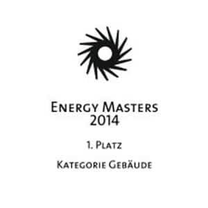 Auszeichnung Energy Masters 2014, Erster Platz, Gebäude.