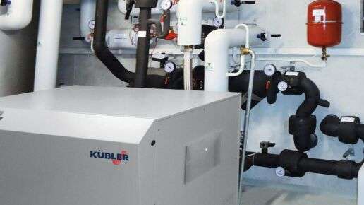 KÜBLER SmartHeat-varmesystem tilkoblet