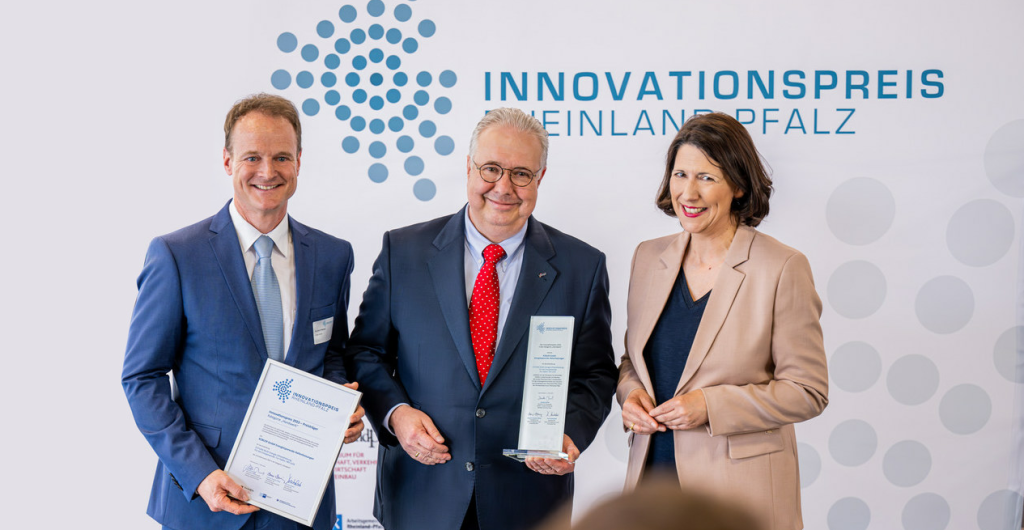 Winners receive the Rhineland-Palatinate Innovation Award 2023