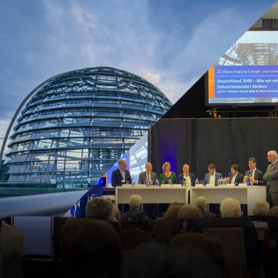 Konferenz im Bundestag, Berlin, Deutschland.