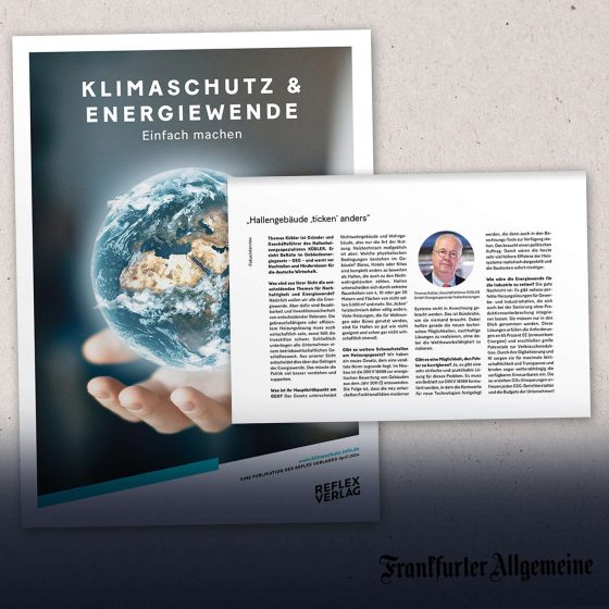 Broschüre zu Klimaschutz und Energiewende.