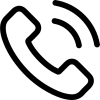 Telefonhörer Symbol für Anruf