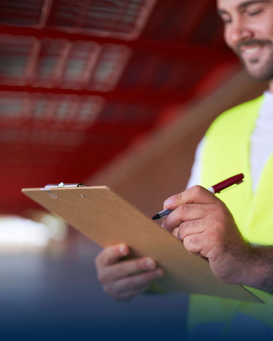 Kübler Instagram-inlägg med fokus på energieffektivitet vid uppvärmning av hallar