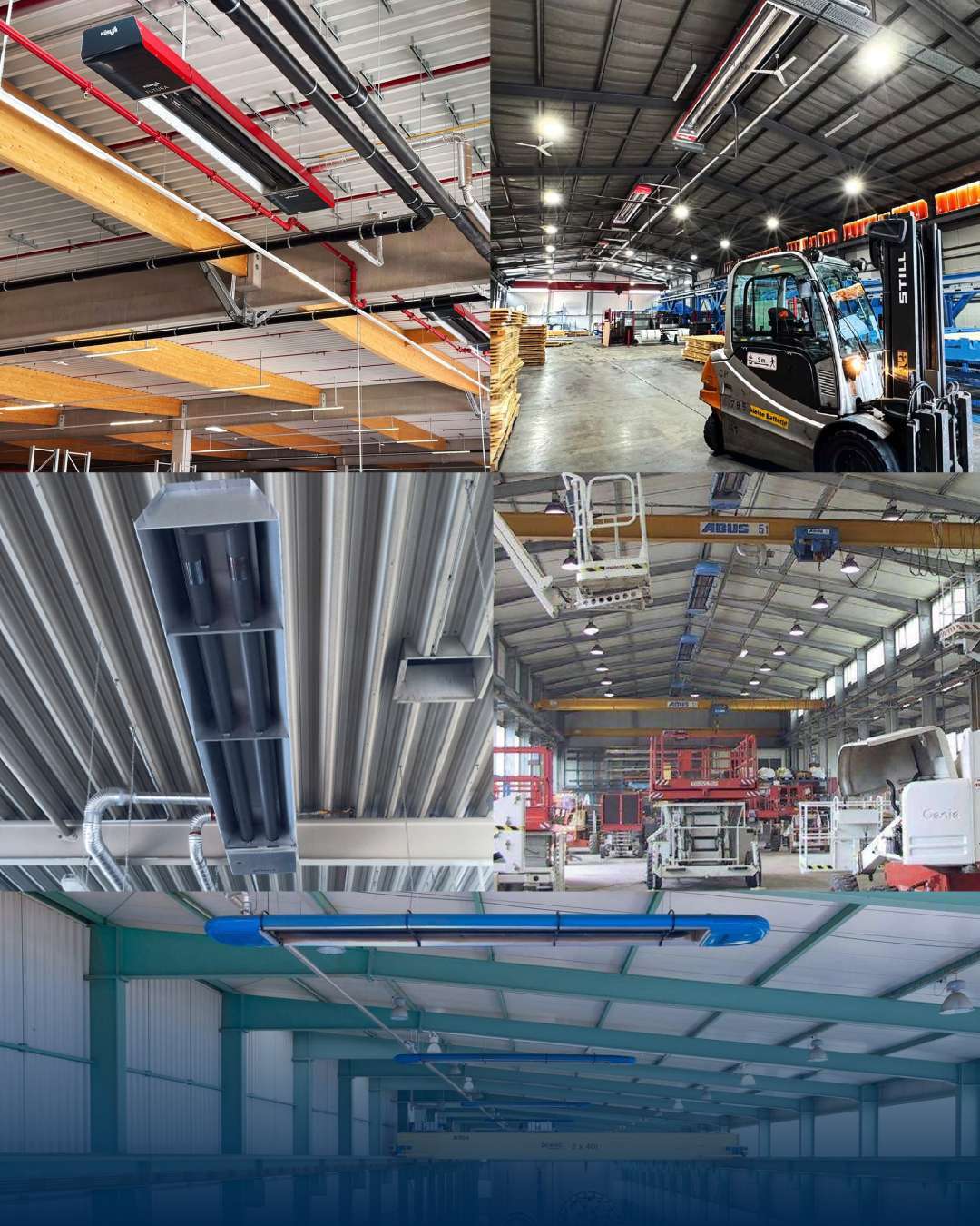 Kübler social media post with insight into hall heating technology